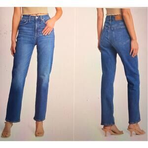 New Madewell '90s Straight Crop jeans size 27
